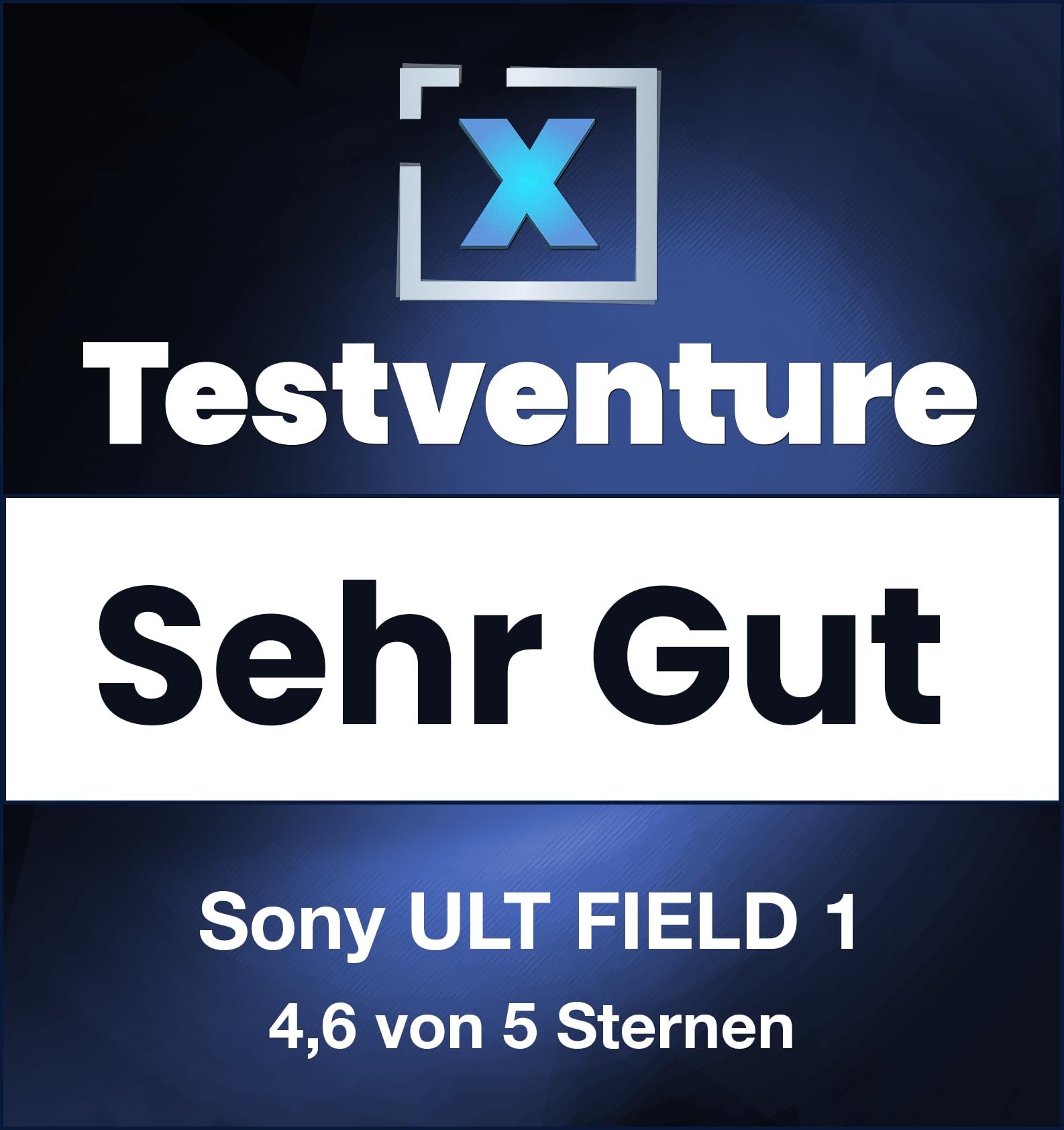 Sony ULT Field 1 - Kabelloser tragbarer Bluetooth-Lautsprecher mit ULT Power Sound, kraftvollem Bass, IP67, wasserdicht, staubdicht, stoßfest, 12h Akku, klare Gesprächsqualität, Outdoor- Schwarz