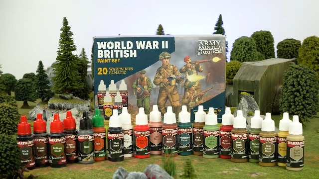 Amazon.com: The Army Painter Historical: WWII British Paint Set