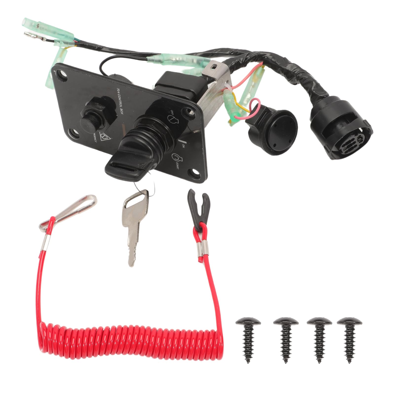 Switch 板垣 Amazon.com: 12V Main Switch Panel Single Engine Key Switch Panel
