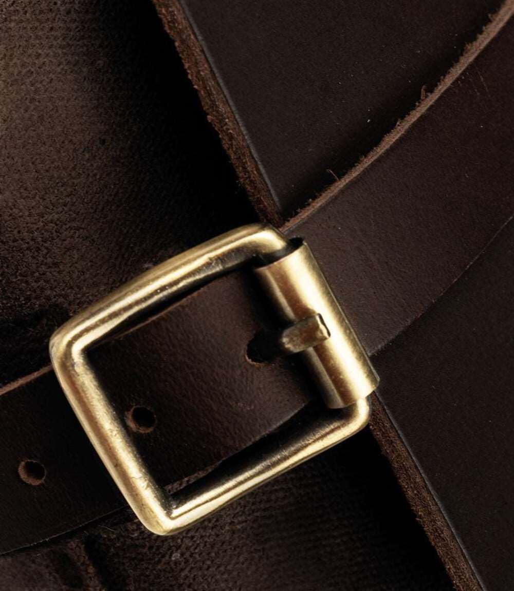 Borsa Porta Lucchetto Marrone Portalucchetto Universale Moto