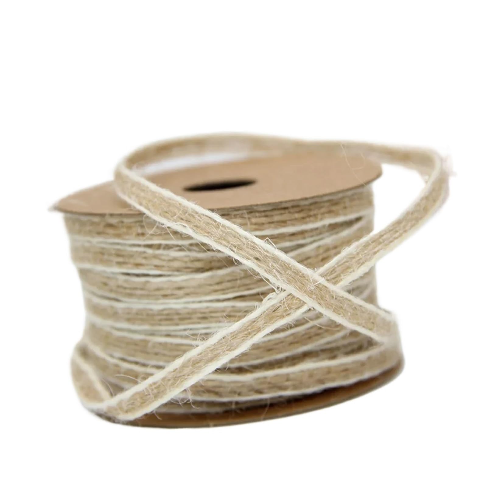 Twine 10M Line Trim Tape Roll Fish Silk Rope Hemp Ribbon White Spool Multifunction Decoration Supplies