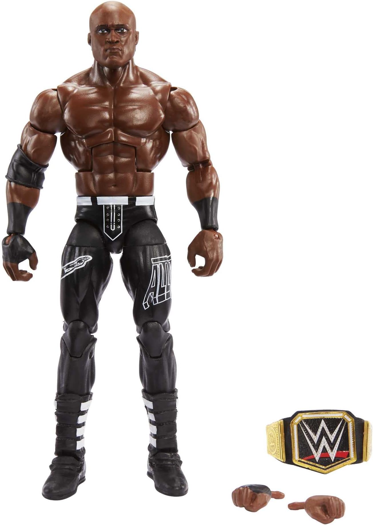 WWE Bobby Lashley Elite Collection Action Figure, 6-inch Posable Collectible Gift for WWE Fans Ages 8 Years Old & Up