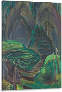 Emily Carr Famous Oil Painting Wall Art 7 Home Decor Poster Wall Art Hanging Picture Print Bedroom Decorative Painting Posters Room Aesthetic 16x24inch(40x60cm)