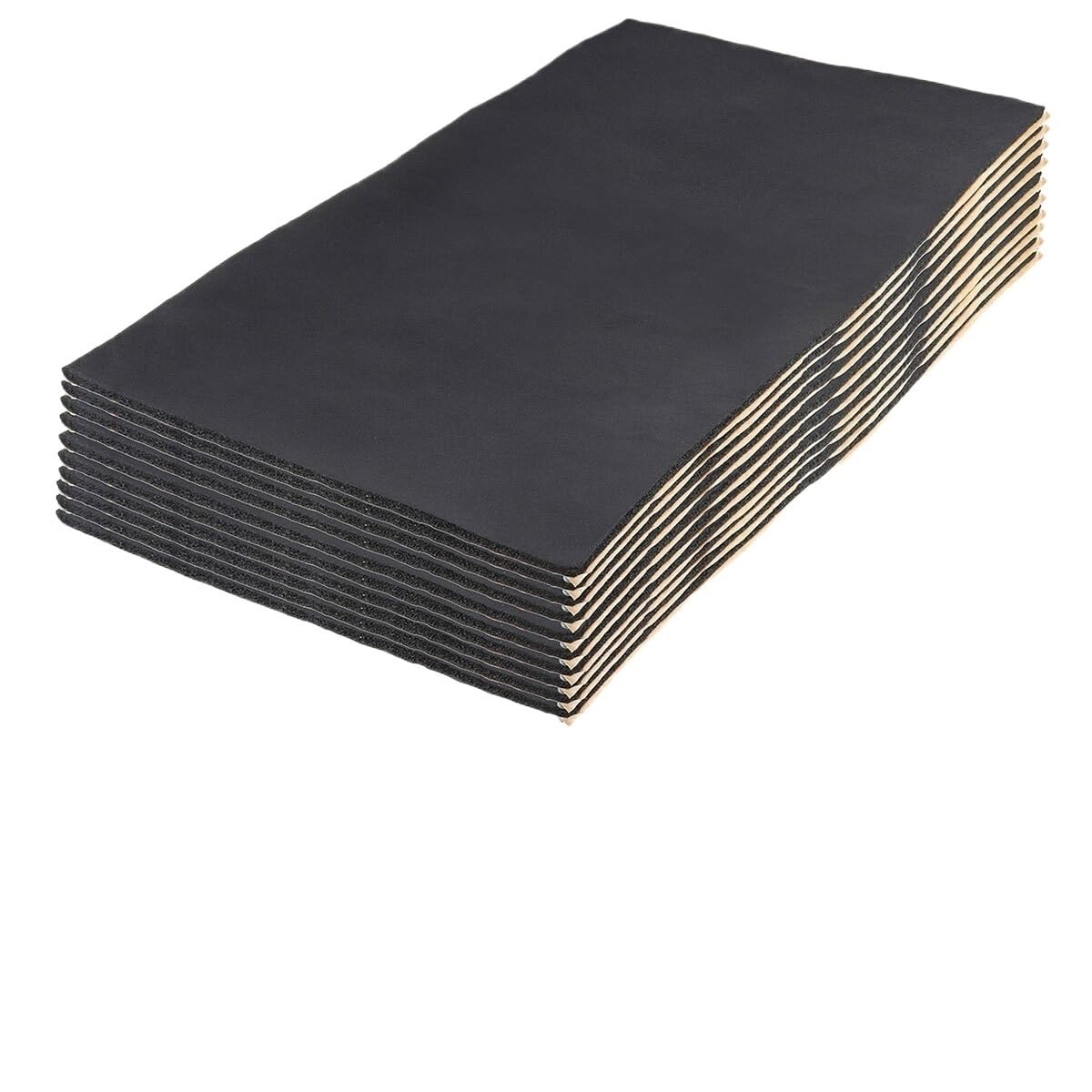 Heshuyan 9X 3Mm 50X30cm Automobile Insulation 1Roll 200Cmx50cm 5Mm-30Mm Car Sound Proofing Deadening Truck Anti-Noise Insulation Cotton Heat Closed Cell Foam(9X 3Mm 50X30cm)
