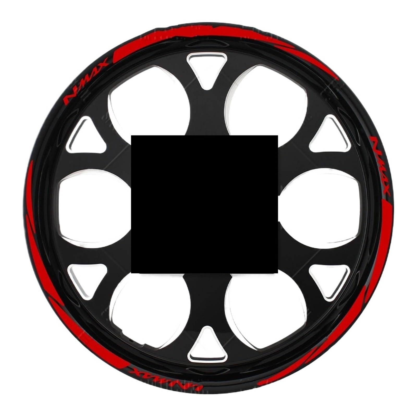 Reflective Sticker Motorcycle Accessories Wheel Sticker Hub Decals Rim Stripe Tape for NMAX 155 for Nmax 160 for Nmax 125