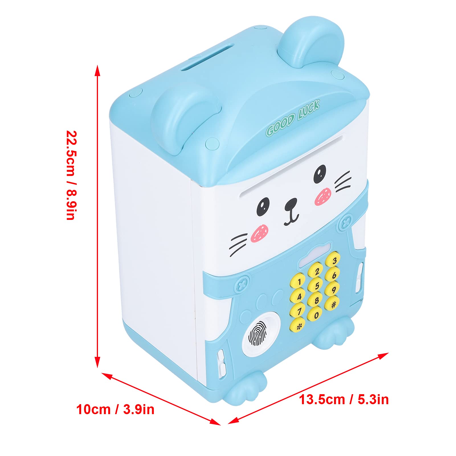 Amazon.co.jp: 安全なコインバンク、貯金箱電子貯金箱、3つの素晴らしい音楽付き、子供への誕生日プレゼントに : おもちゃ
