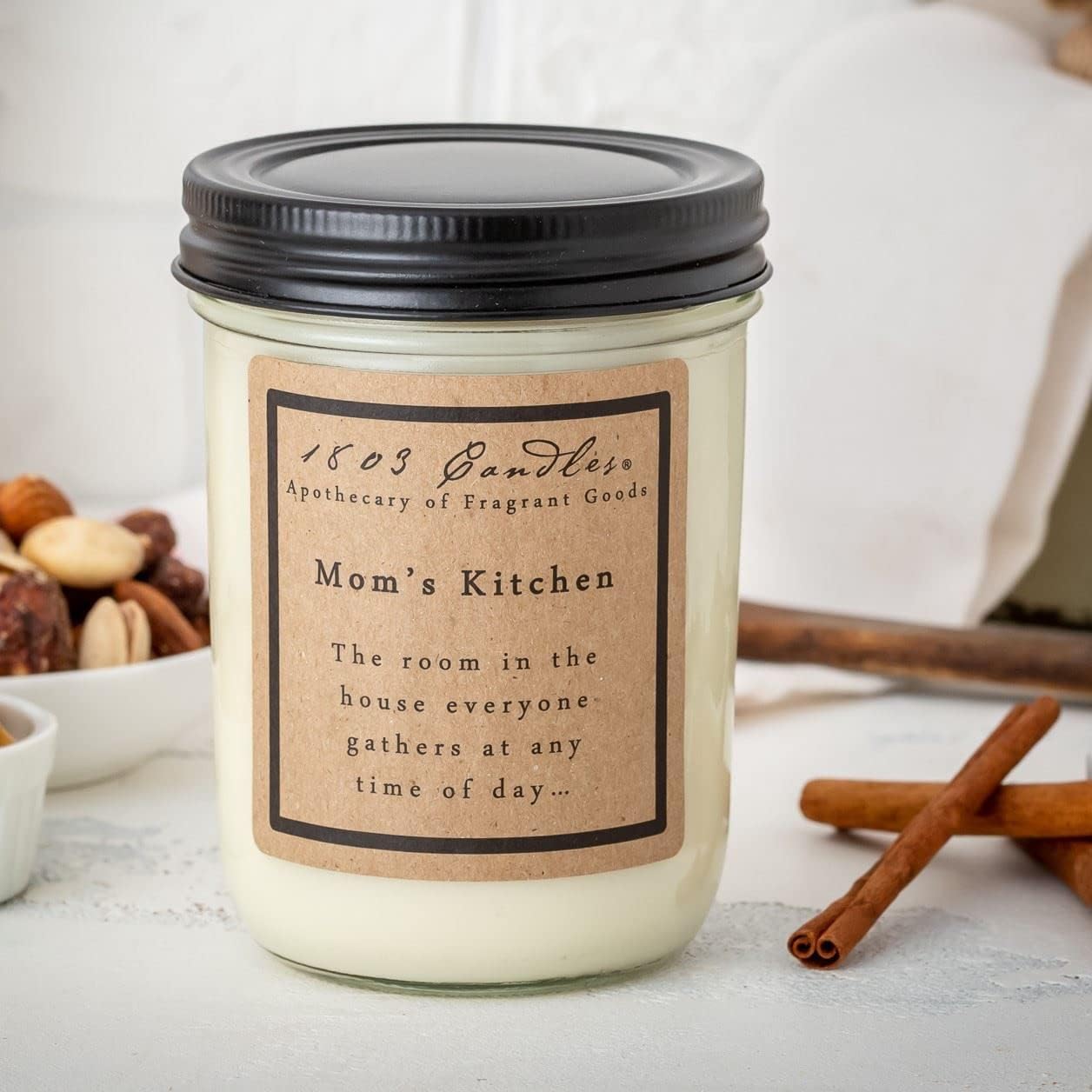 1803 Candles - 14 oz. Jar Soy Candles - (Mom's Kitchen)
