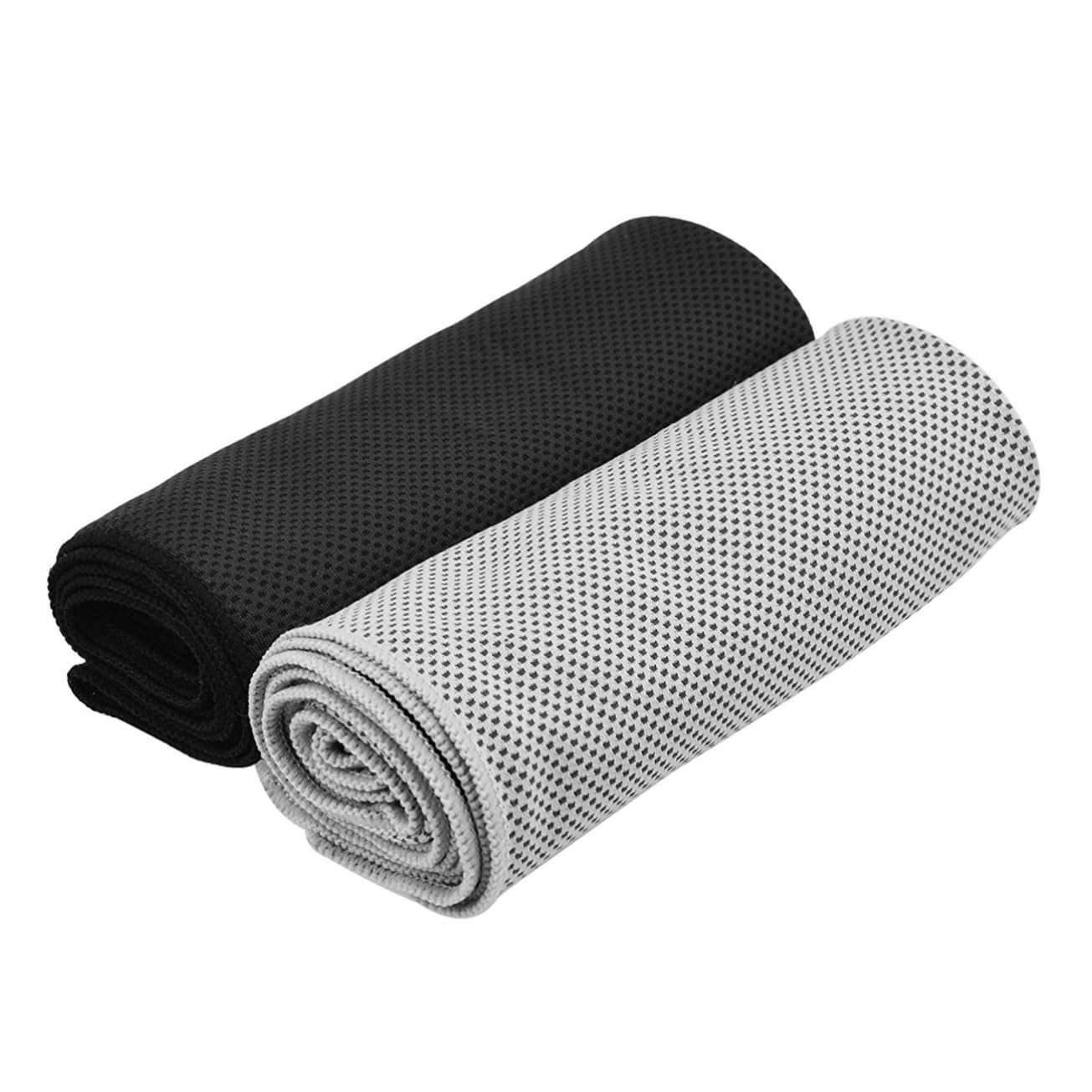 WHAMVOX Cooling Neck Wrap 2-Pack Instant Cooling Towel for Athletes Outdoor Sports Yoga Workout Reusable