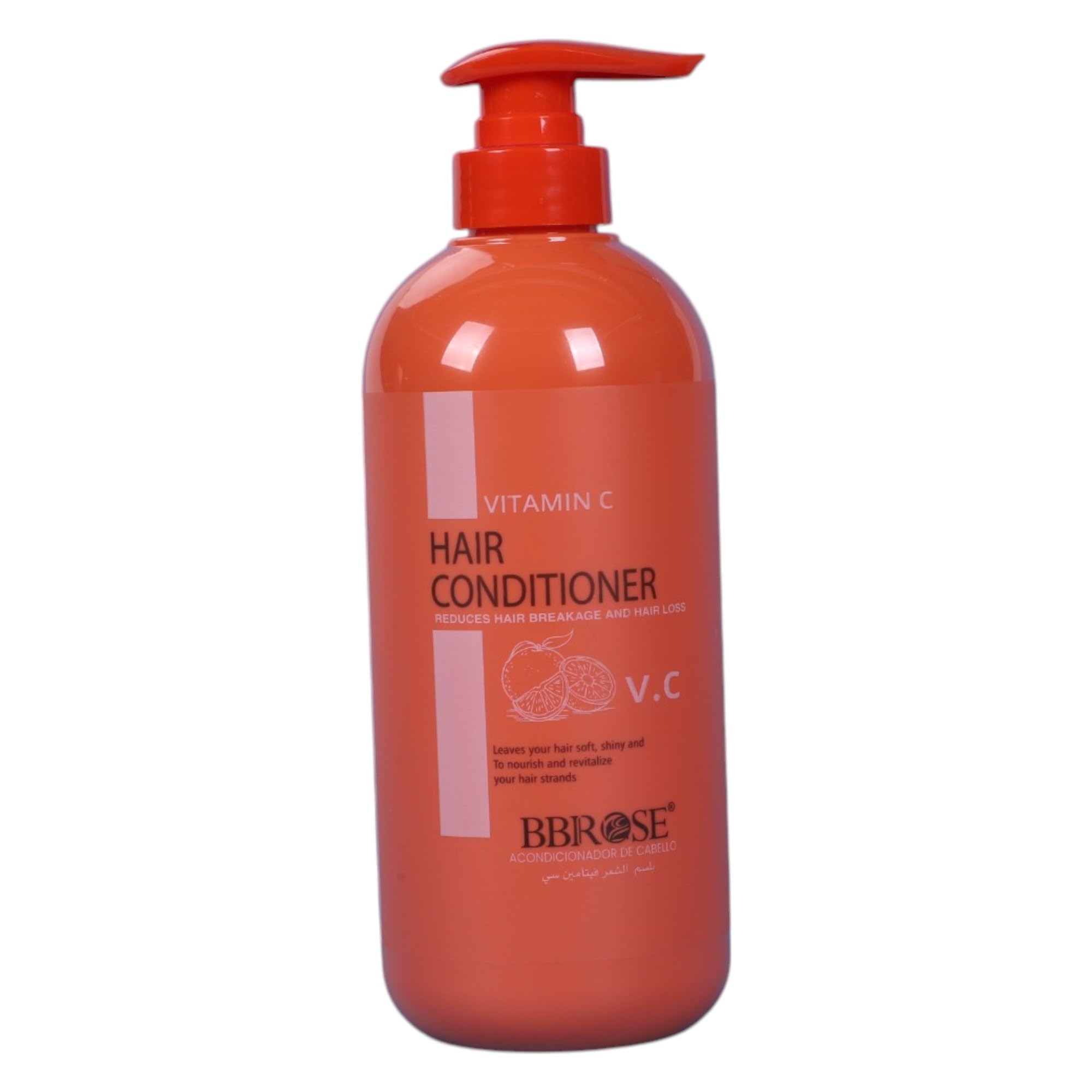 BBROSE Vitamin C Hair Conditioner 800ml – Nourishing & Hydrating Formula for Dry, Damaged, and Frizzy Hair | Strengthens, Softens & Adds Shine | Sulfate-Free Conditioner for All Hair Types