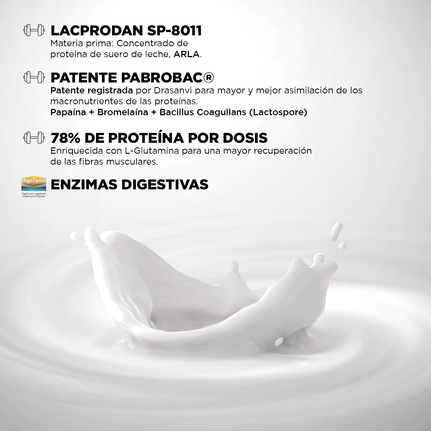 SPORT LIVE Concentrado de proteinas de suero de leche sabor NEUTRO | Whey Protein en polvo con L-Glutamina y L-Leucina | Ayuda a aumentar tu masa muscular | Mejora tus batidos |2 KG | Con L-Glutamina y L-Leucina para Ayudar a Aumentar tu Masa Muscular, Fa