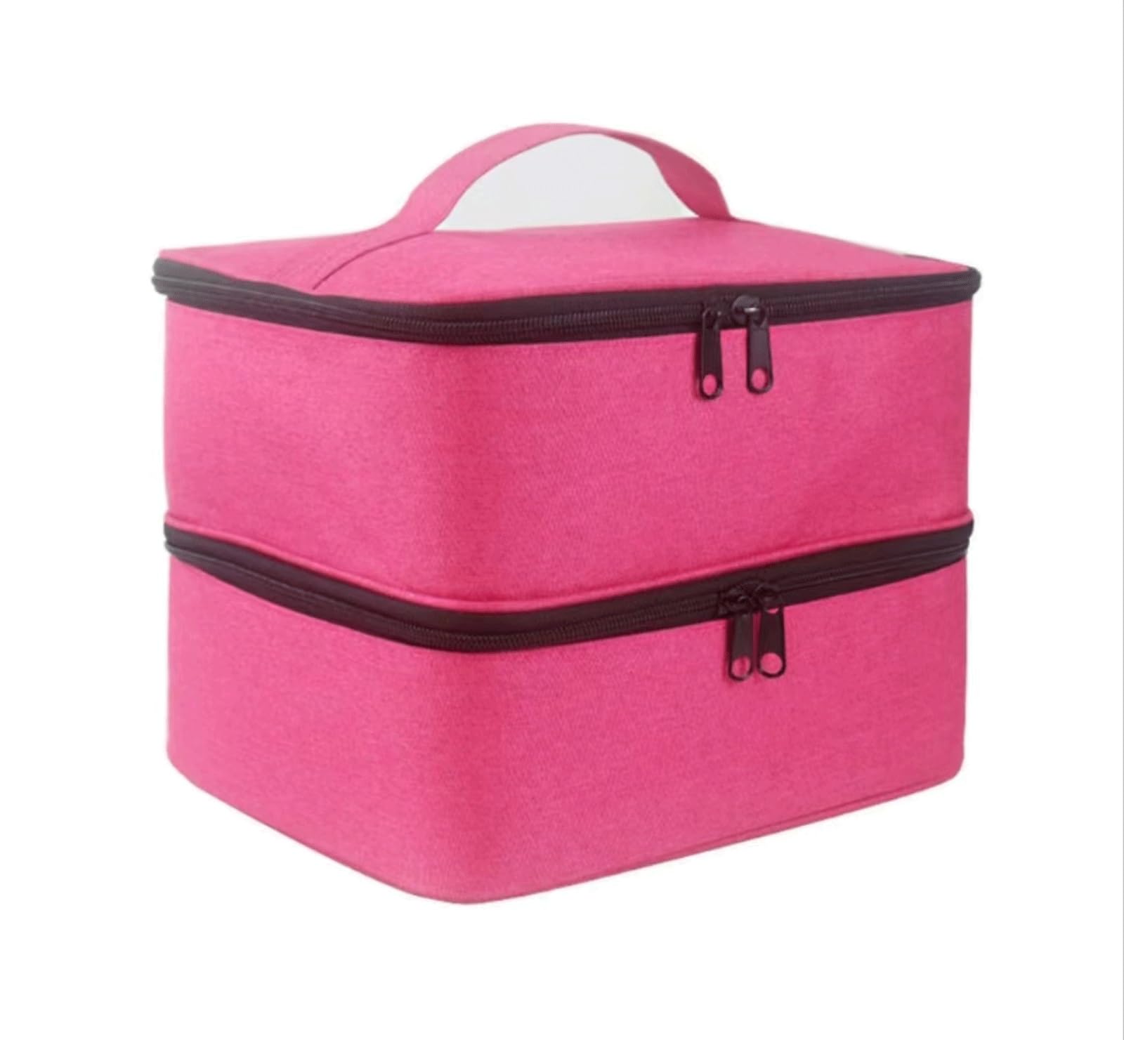 Organizer per forniture da cucito, borsa portaoggetti per accessori da cucito a doppio strato, dispositivo di archiviazione impermeabile per borse da cucito, manager per aghi, fili, forbici, metro a