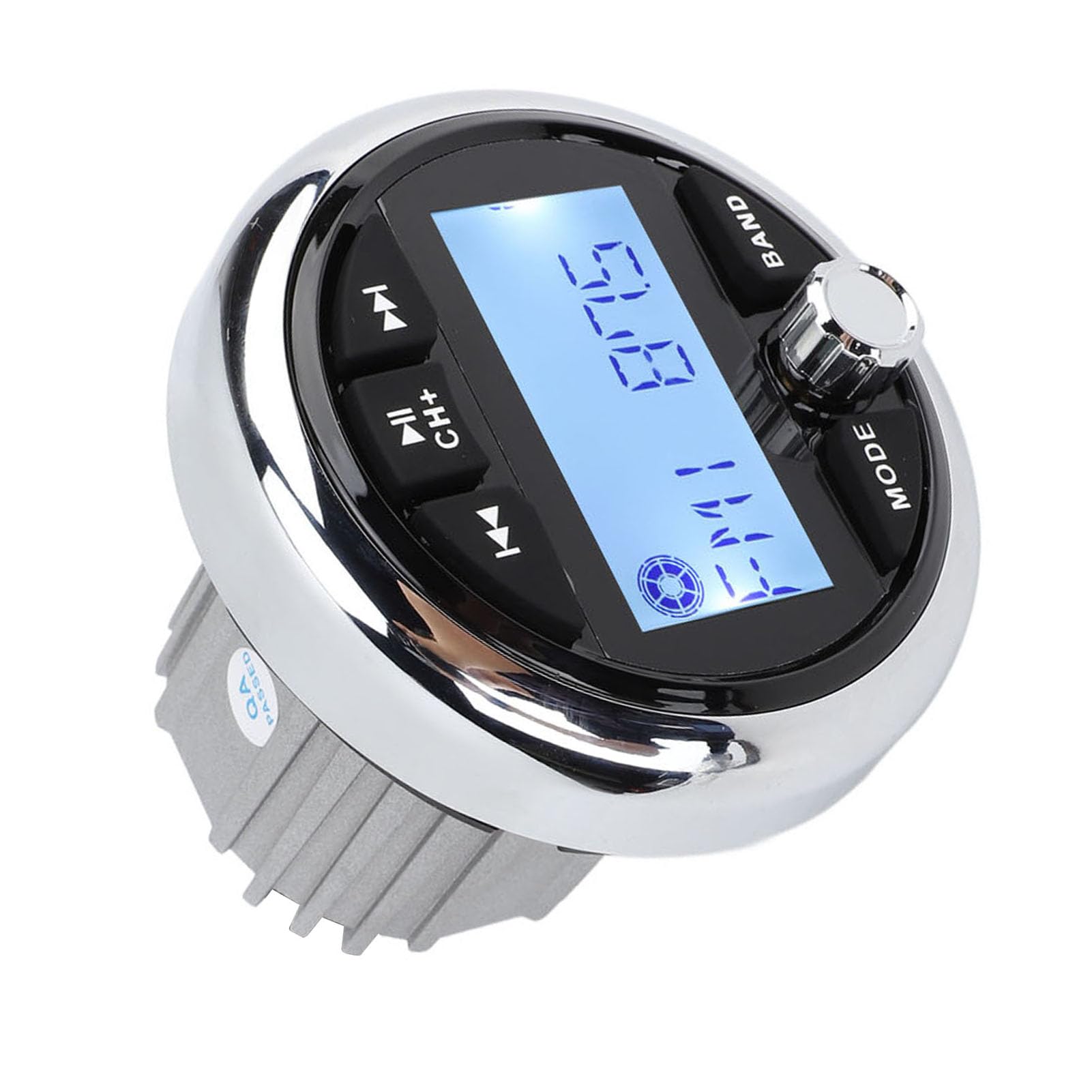 Lettore MP3 Bluetooth Marino con Segnale Anti-interferenza, qualità Audio Surround, per Yacht, Lega di Alluminio + ABS