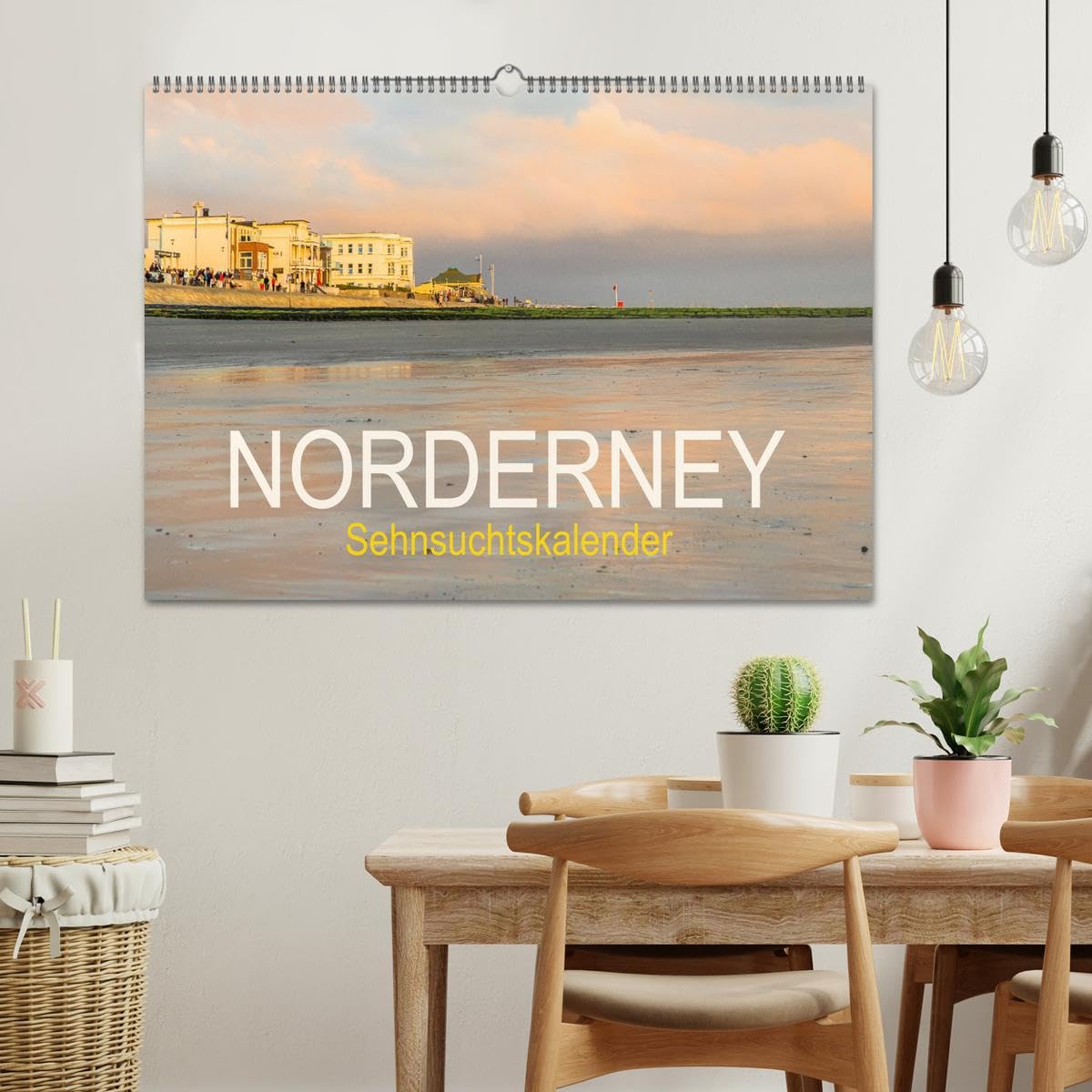 Norderney Sehnsuchtskalender (Wandkalender 2026 DIN A2 quer), CALVENDO Monatskalender: Fantastische Bilder einer Lieblingsinsel (CALVENDO Orte)