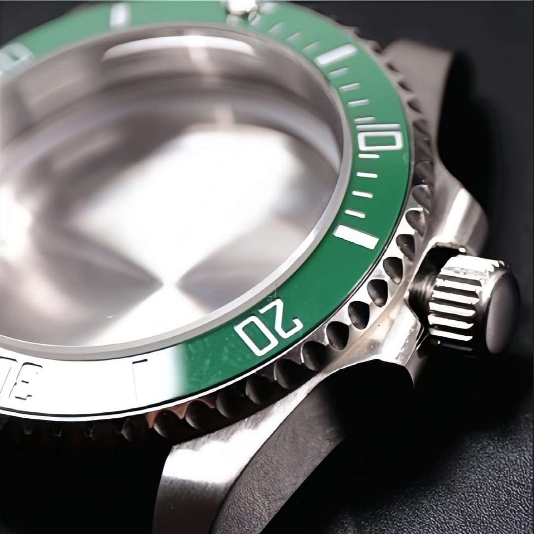 40mm Vintage Nurkowa Koperta Zegarka Zestaw, dla Mechanizm 4R35 4R36 NH35, Stal Nierdzewna Pełny Dekiel Koperta Zegarka dla Rolex Submariner 16610