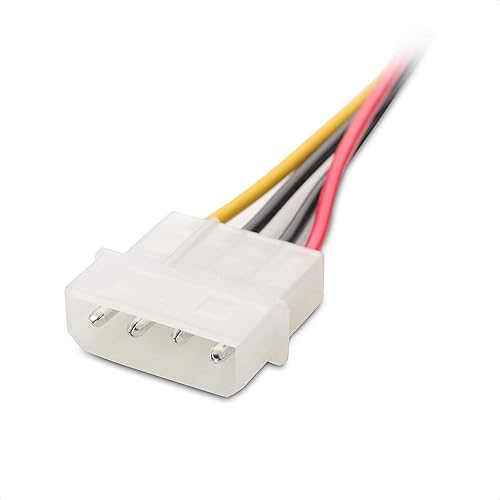 Miniatura 4 de Cable Matters Paquete de 3 cables de alimentación Molex a SATA de 4 pines (SATA a Molex) - 6 pulgadas