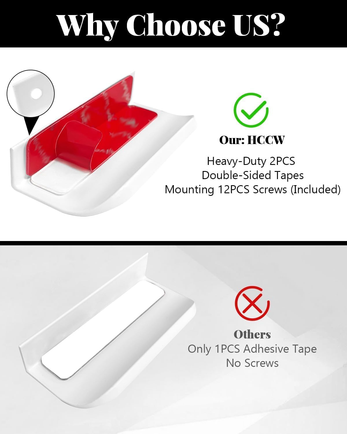 6 Pack Edge Pulls for Cabinets, 3-1/8" Self Adhesive Cabinet Pulls, Adhesive Cabinet Handles Drawer Edg e Pulls, Finger Pulls for Cabinets, Kitchen Concealed Seam Flat Drawer Handles, (Matte White)