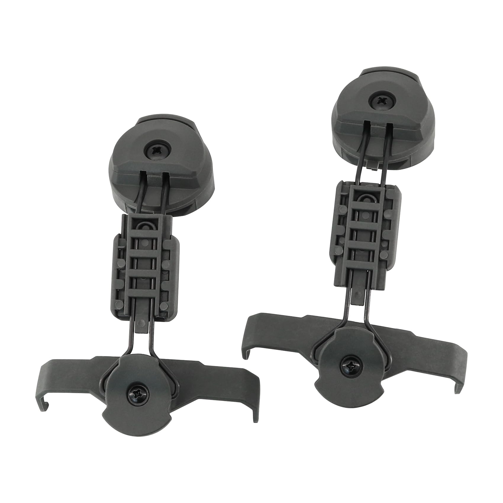 Hearangel ARC Rail Adapter Mounting Accessories Compatible with SORDIN Supreme PRO Active Ear Defender for Airsoft Sports (GY)