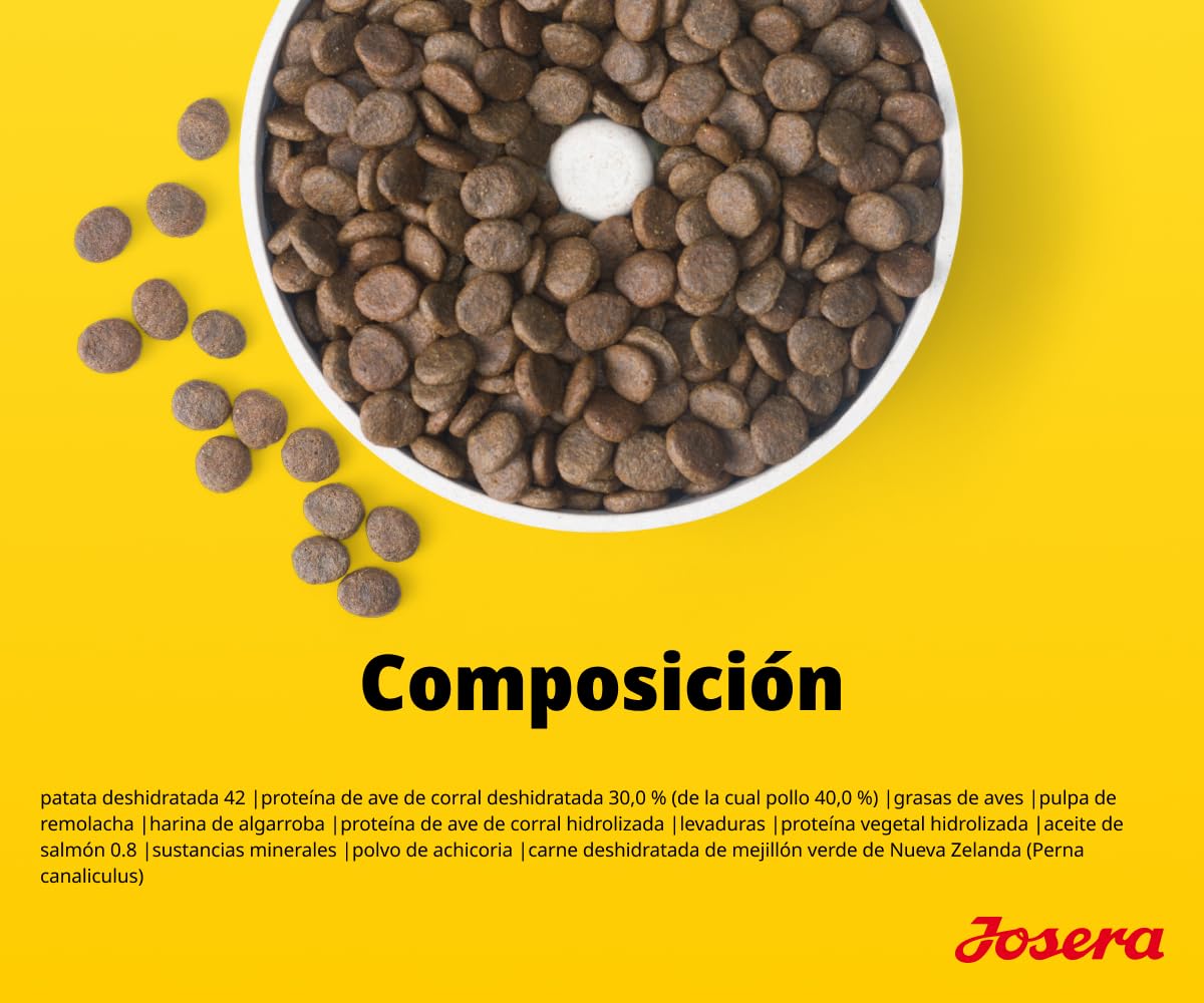 JOSERA YoungStar (1 x 12,5 kg) | Junior | Pienso seco Pollo y Patata para Perros en Crecimiento de Razas Medianas y Grandes | para una nutrición óptima | sin Cereales
