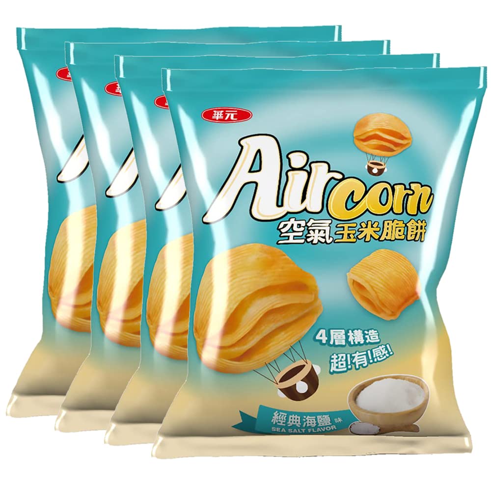 Hwa Yuan Corn snack,Corn chips,tortilla chips,Fourlayer