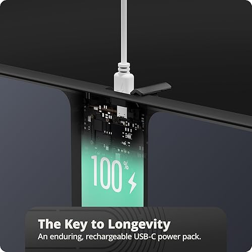 Miniatura 7 de Greater Goods Verve - Báscula digital inteligente de baño, Bluetooth y WiFi habilitada con AccuCheck y SwiftSync, 10 perfiles de usuario con