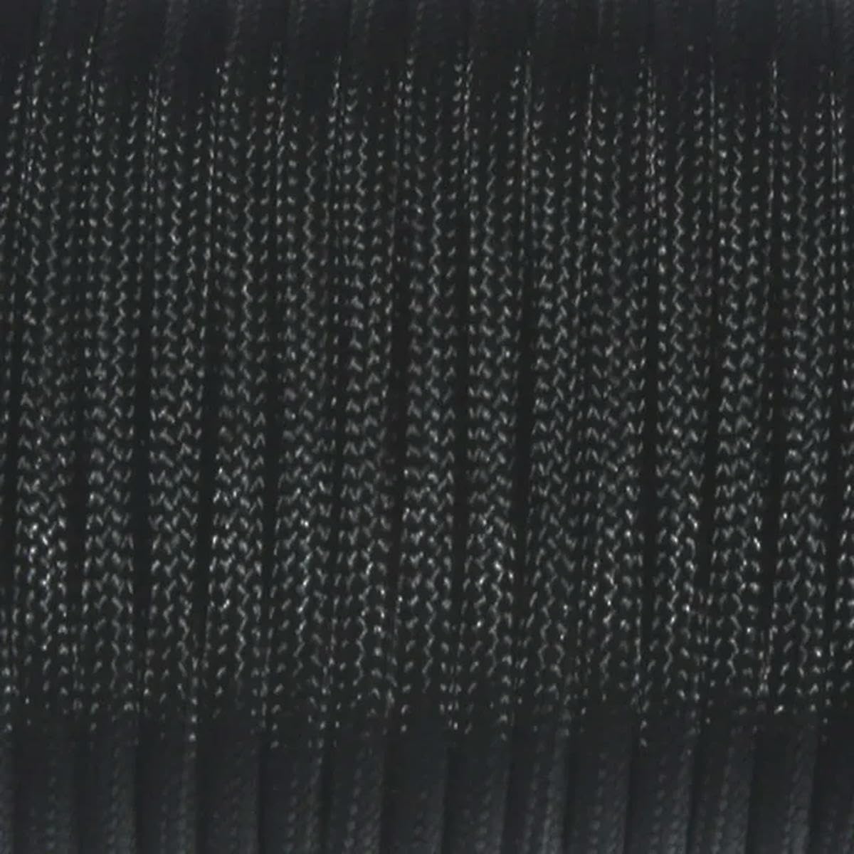 Corde d'arrimage, Corde paracorde en polyester 4 mm 9 brins multicolore 5-30 mètres(Black,30 meters)