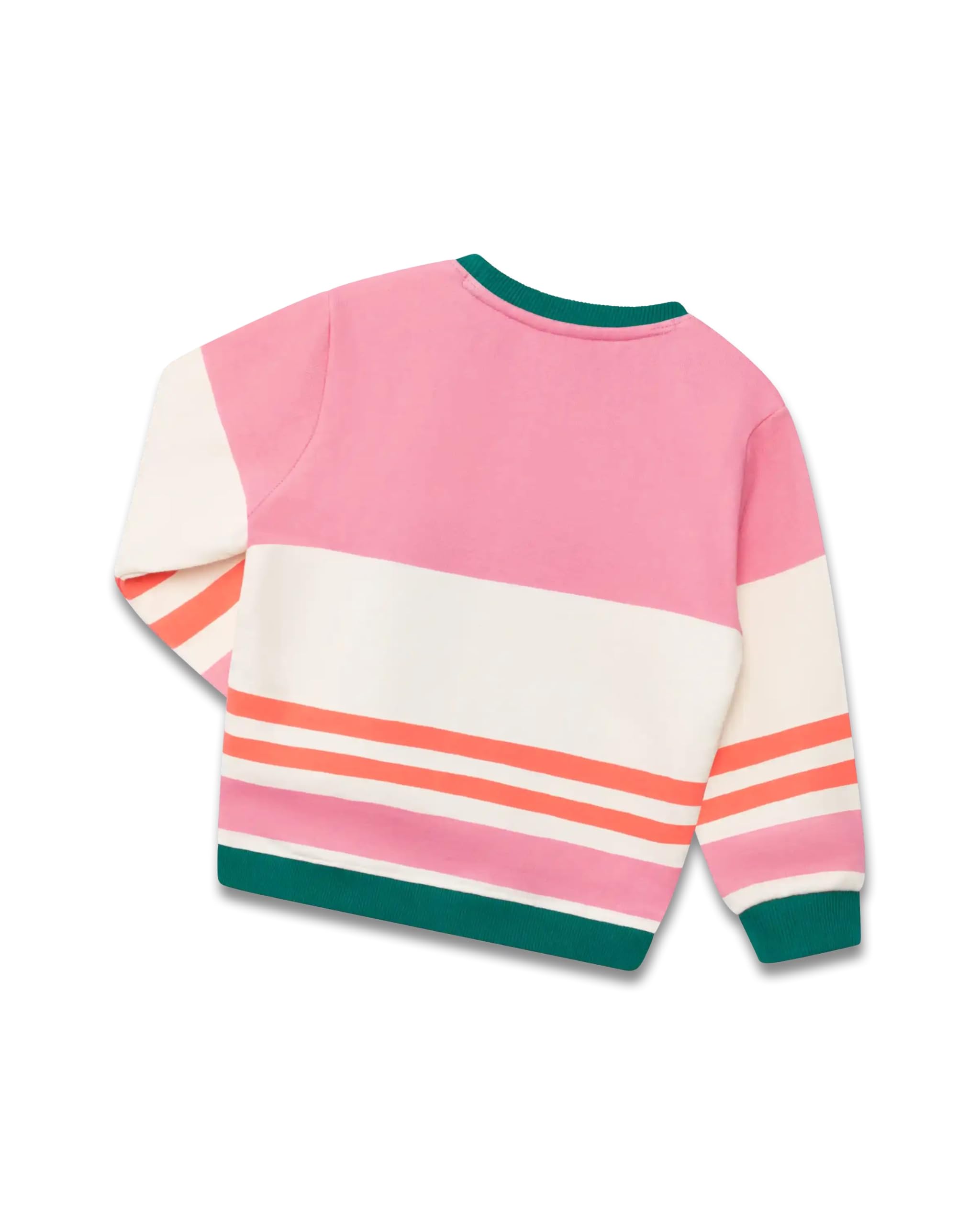 koaa Die Maus Frühling Sweatshirt - Sendung mit der Maus, Pink, 100% Bio-Baumwolle, Kids Sweater, Pullover Jungen, mädchen Langarmshirt, 98-128