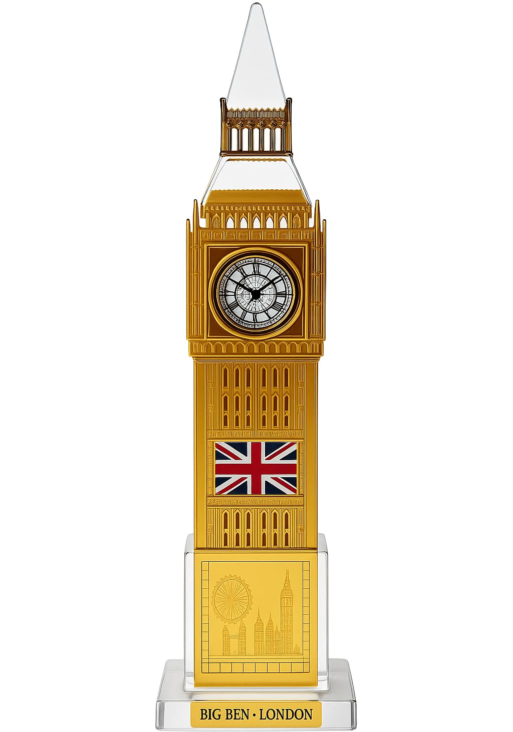 JRose Collections Big Ben London LED Light Clock – 22 cm USB