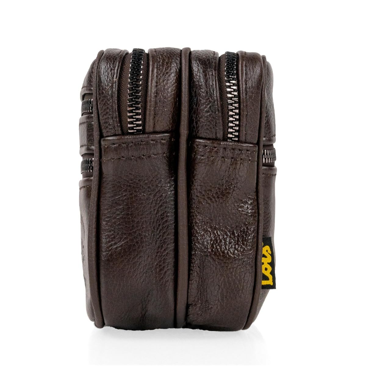 Lois - Bolso De Mano Hombre, Bolso Hombre Elegante De Piel Con Cremallera Y Asa De Muñeca Para Eventos Y Viaje