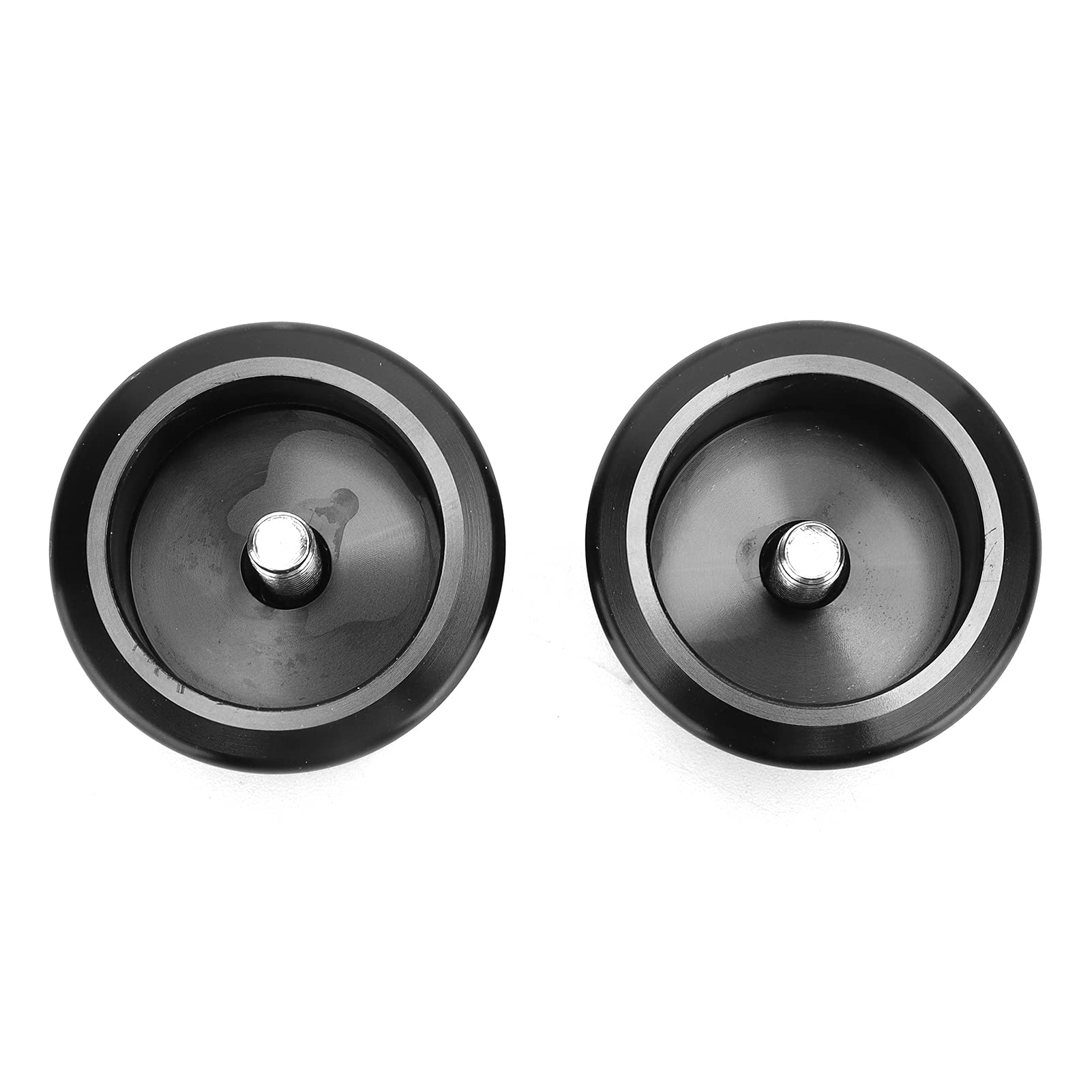 Embouts de Guidon de Rechange pour Triumph Street Twin/Bonneville/Scrambler 1200XC, Embouts de Guidon de Moto en Alliage D'aluminium CNC(Le noir)