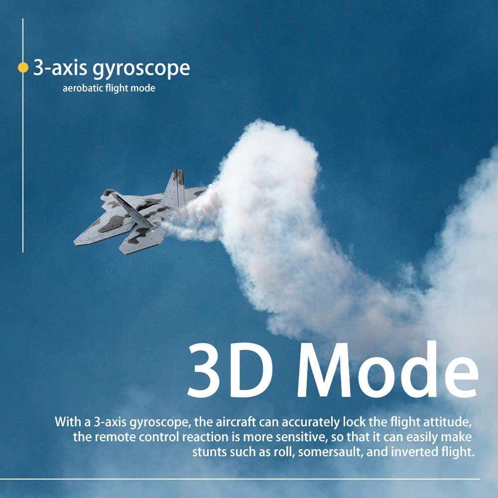 s-idee® WL A180 RC zdalnie sterowany samolot z 2,4 GHz 3D 6G Lights