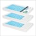 PetSafe ScoopFree Disposable Crystal Cat Litter Tray - Easy Cleaning Box - Refill Tray for Electric Litter Box - Fresh Scent - 4.3 lb Bags - 3 Pack