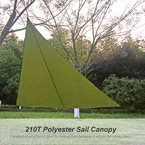 DECDEAL 10 pés Chuva Mosca Resistente aos UV Sombra do Sol Vela Dossel À Prova D 'Água Heavy Duty T