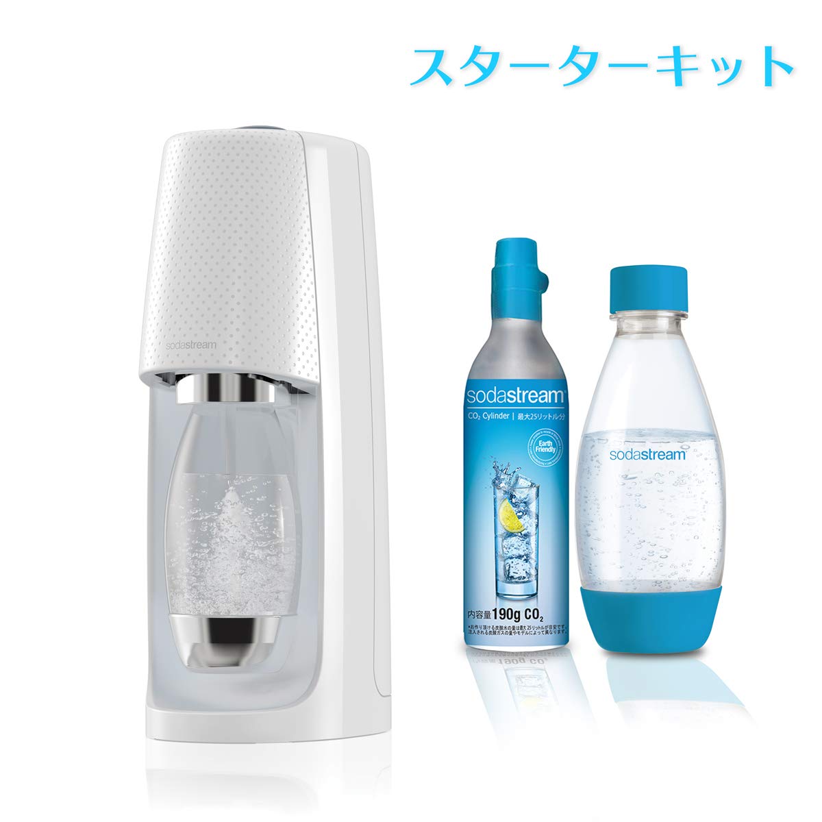 ソーダストリーム Mini Deluxe　sodastream 炭酸水メーカー Amazon | ソーダストリーム Mini Deluxe(ミニ デラックス) スターター