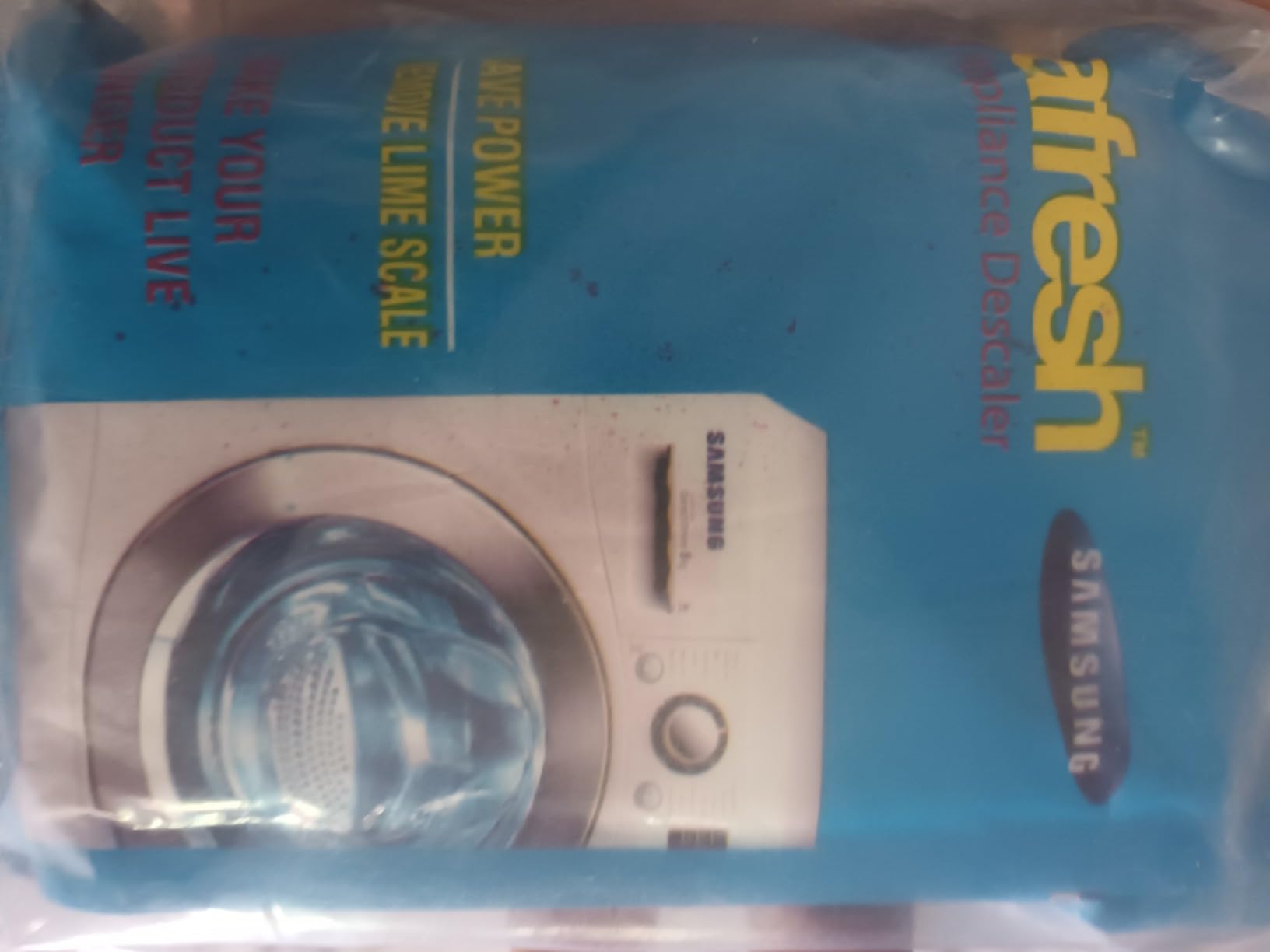 NEW Descale Compatible For Samsung Washing Machine Front Load and Top Load, Washing Machine