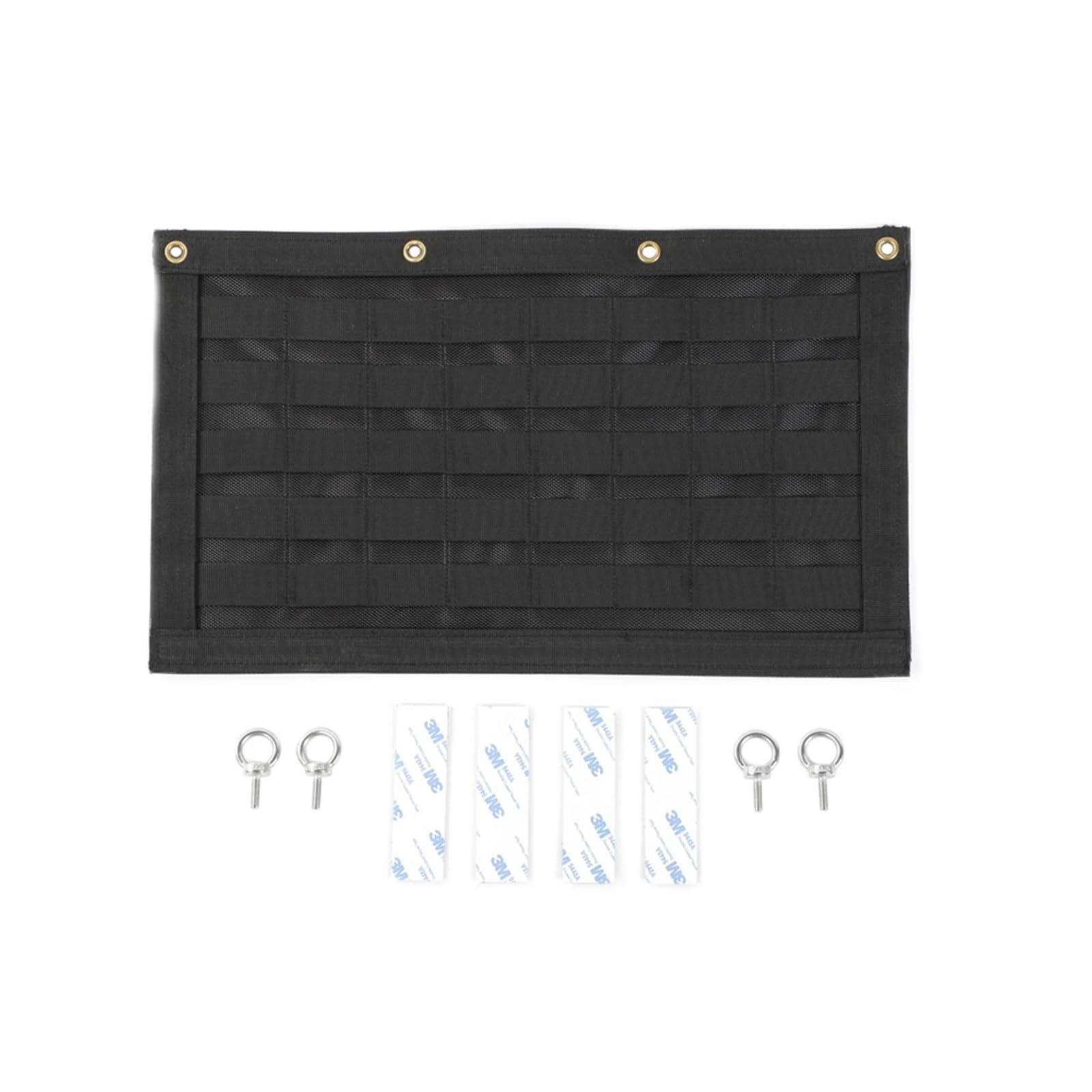 Lhdktee Cargo Cover Car Tailgate Storage Bag For Suzuki For Jimny JB64 JB74 2019-2024 Multifunctional Tool Kit Pocket Organizer Interior Rear Trunk Parcel Shelf