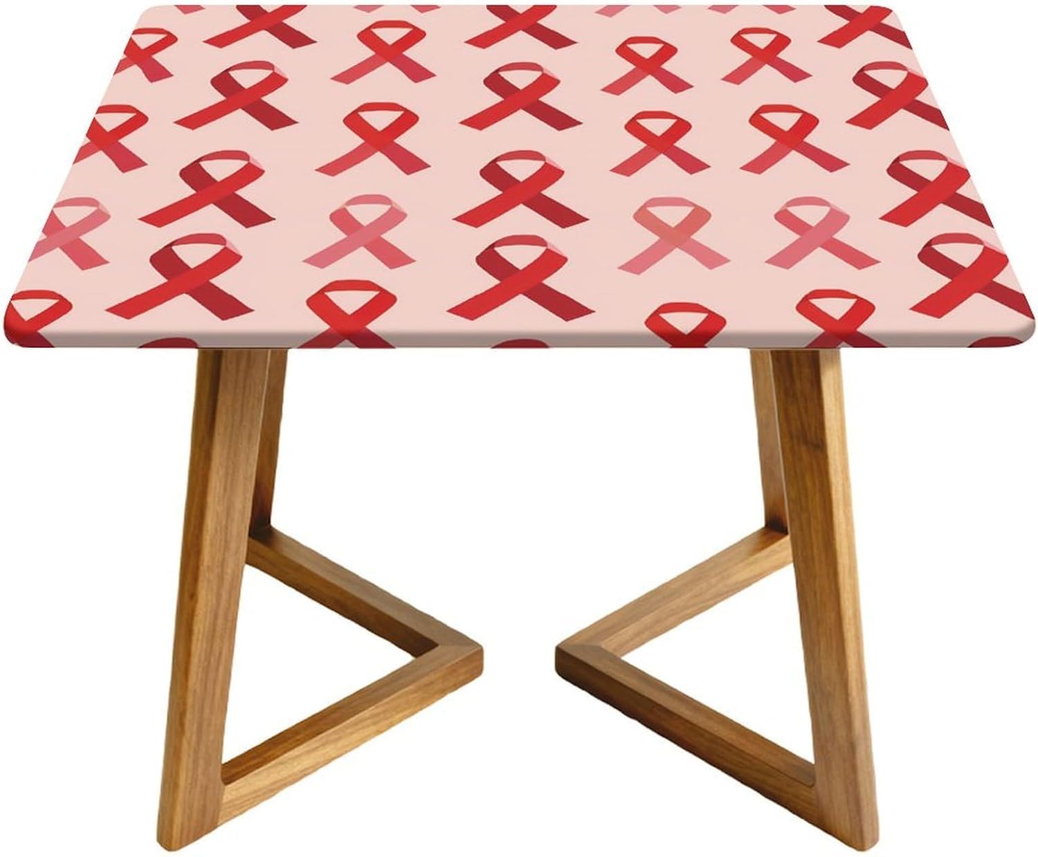 Breast Cancer Awareness Ribbons Square Tablecloth Print Table Cloths Table Cover Wedding Party Holiday Decor