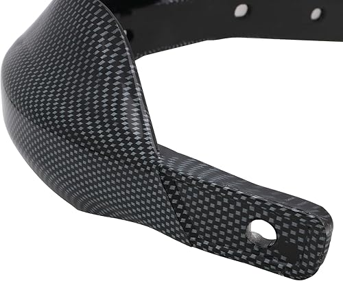 Miniatura 7 de JFG RACING Protectores de mano universales de fibra de carbono de imitación de transferencia para manillar de 78 pulgadas y 1 18 pulgadas para