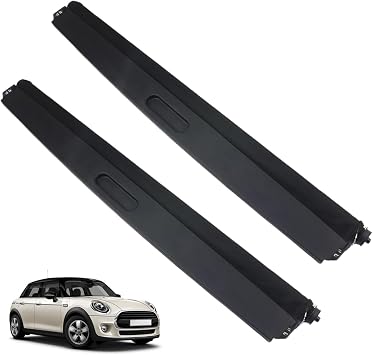 Front & Rear Electric Sunroof Sunshade Bracket for MINI F54 F50 F56 F60 2015-2022 Black Sunroof Sunshade Cover Replaces 54109451245 54107379619 54107379618