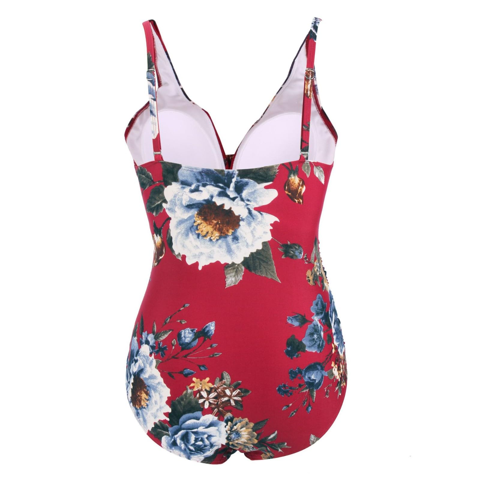 Costume Abbronzante Donna Costume Donna Intero Costumi Interi Mare Piscina Trikini Bikini Vita Alta Modellante Tankini Da Bagno Curvy Push Up Nero Nuoto 3Xl Seno Grande Asciugatura Rapida Senza Segni