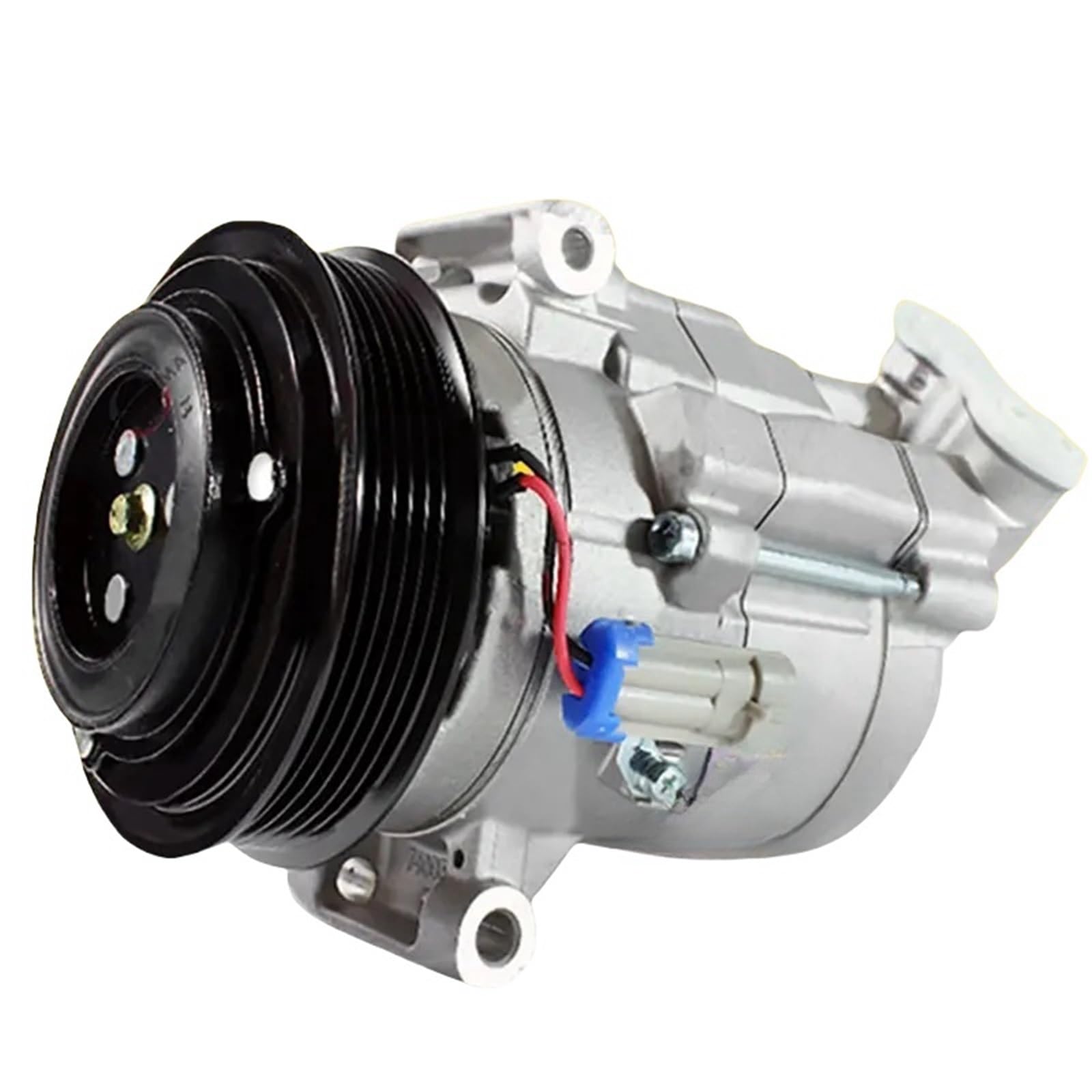 Tlwoqcoa One Color Compatible For Chevrolet Aveo Ac Compressor Car Compatible For Chevrolet Aveo 1.3 1.4 687997689 557805030 95935300 6Pk 12V