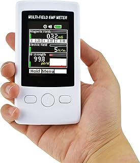 RaeSung TM-190 Gauss 3-axis Magnetic Electric RF Field Strength Digital Electromagnetic Radiation Detector TM190 EMF Meter