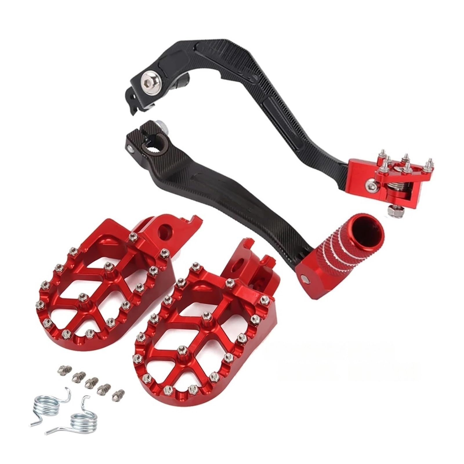 Syc27qp Set B Shift Pedal Lever Motorcycle Footpeg Foot Pegs Folding Tip Gear Shift Pedal Shifter Brake Lever Shifter Lever For Crf250l Crf 250L Crf250m 2013-2021