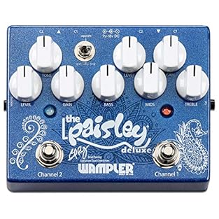 Designed in conjunction with Brad Paisley to combine his original Paisley Drive with our since-discontinued Underdog overdrive pedal Channel 1 replicates the distinctive Underdog overdrive that continues to inspire Brad Channel 2 is the same versatil...