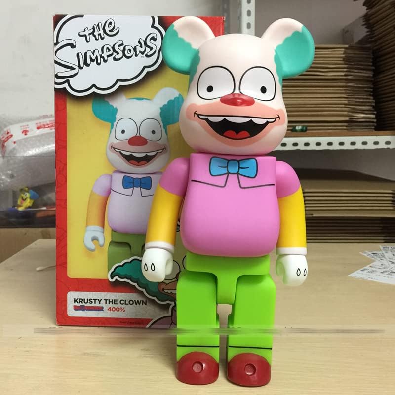 ТоуAE - 11 Inches BEARs Momo Popobe 400% BEARs Fashion Medicom Simps COS clown PVC Action Fiɡurе Collectible Model Тоу