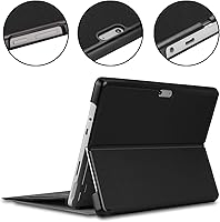 Vista 2 de Funda para Microsoft Surface Pro 8, de poliéster, de múltiples ángulos, delgada, ligera, para tableta Microsoft Surface Pro 8 de 13", compatible