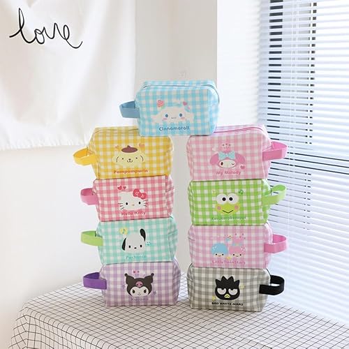 Miniatura 5 de Adoztz Bolsa de cosméticos Kawaii Neceser, Melo, dibujos animados