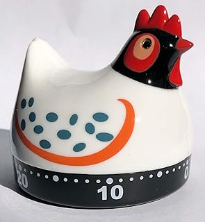 White Chicken Kitchen Timer