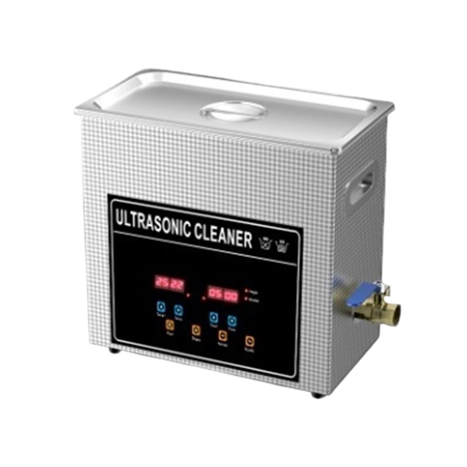 Ultraschallreiniger, Vinylscheibe, 6,5 l, für Brillen, Uhren, Ohrringe