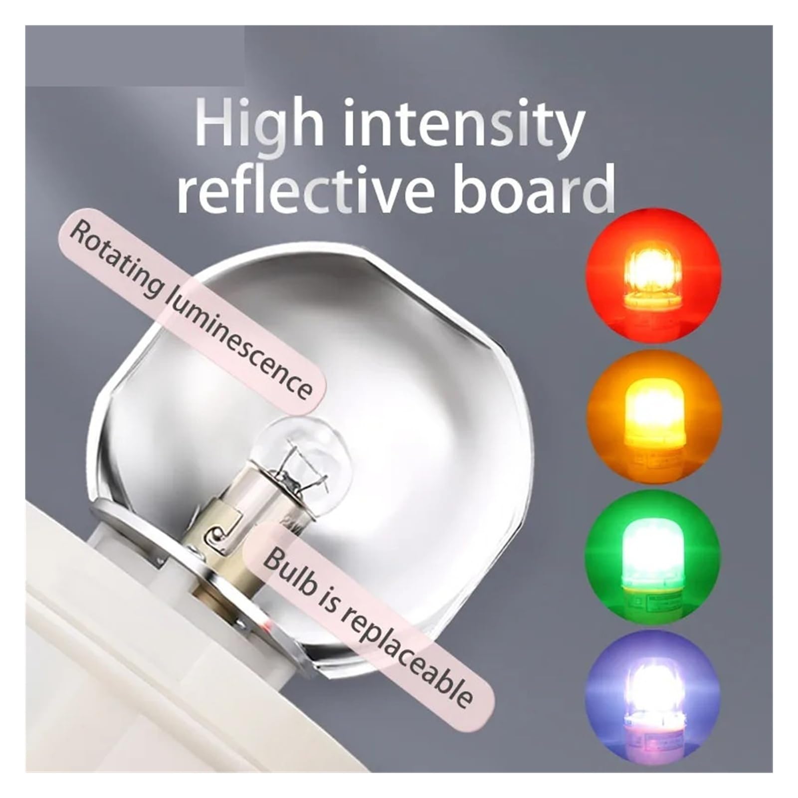 Tour de signalisation industrielle avec indicateur LED-1101, 12 V, 24 V, 110 V, 220 V, 380 V, gyrophare, signal sonore, stroboscope rouge, jaune, bleu, vert.(Yellow,12v)