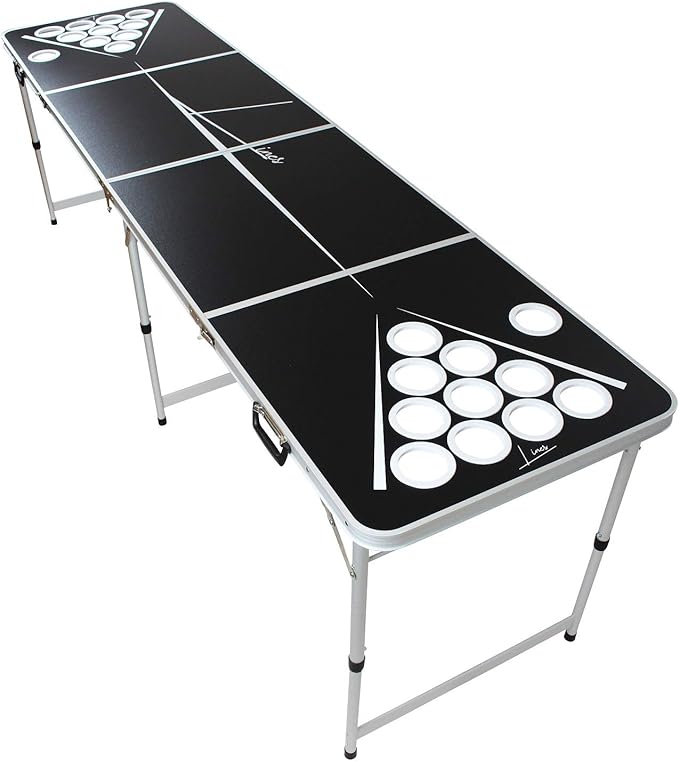 Beercup Bierpong Tische, Beer Pong Set für Partyspiele, Beerpong Tisch Klappbar ...